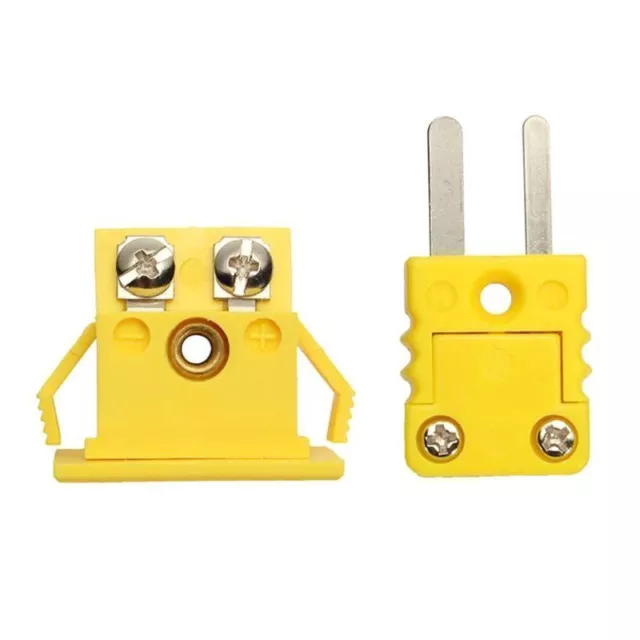Plastic Shell Thermocouple miniature Socket Plug Adaptor Mini Thermometer K-Type
