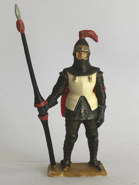 STARLUX MOYEN AGE - CHEVALIER , SOLDAT , JOUET ancien comme ELASTOLIN EUR 60,00 - FR