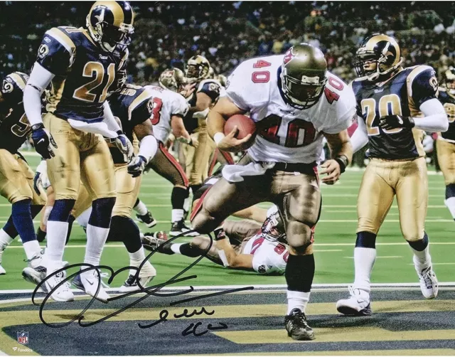 Mike Alstott Autographed Signed 8x10 Photo HOF Buccaneers *REPRINT*