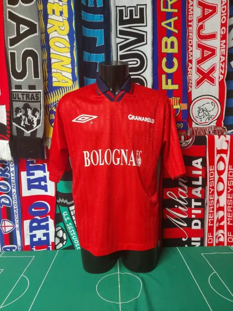 Maglia Calcio Bologna Allenamento 2000/01 Shirt Trikot Maillot Camiseta Training