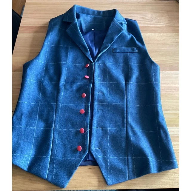 Uomo Quadri Festa Panciotto Matrimonio Formale Casual Slim Vintage Canottiera 6