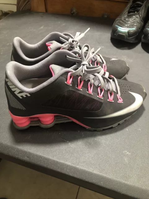 NIKE SHOX Superfly Women's Black Neon Pink Running Athletic Bin22 - PicClick