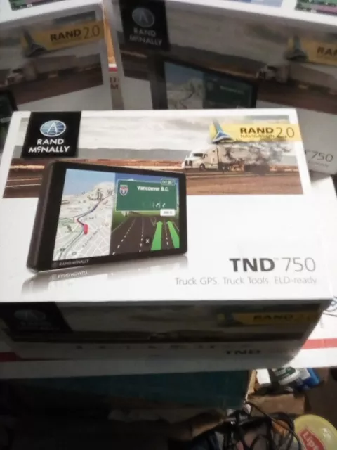 Rand McNally TND 750 commercial truck gps