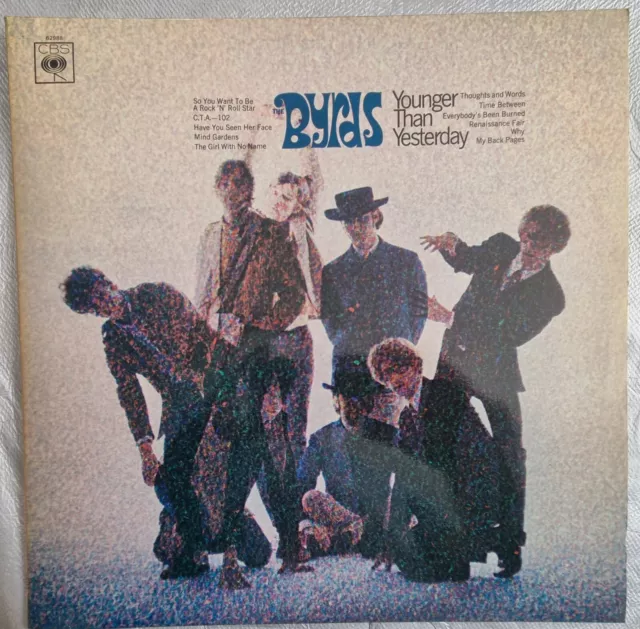 The Byrds - Younger Than Yesterday LP - 1967 UK 1st Press Variant 2 - A1/B1