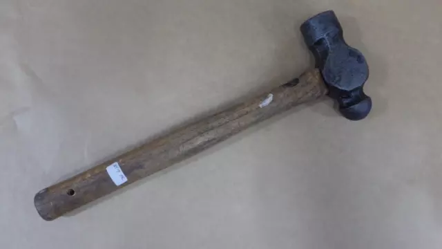 vintage Record 888 2 Lb ball pein hammer with handle,made England