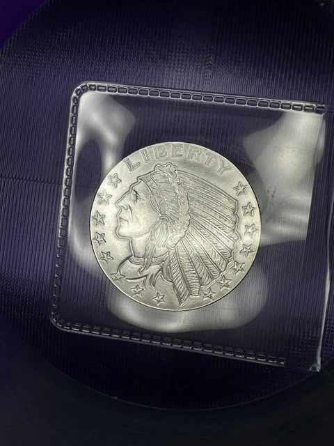 Buy Golden State Mint (GSM) 1 Oz Incused Indian Silver Round | Monument Metals - Monument Metals Buy Golden State Mint (GSM) 1 Oz Incused Indian Silver Round | Monument Metals - Monument Metals
