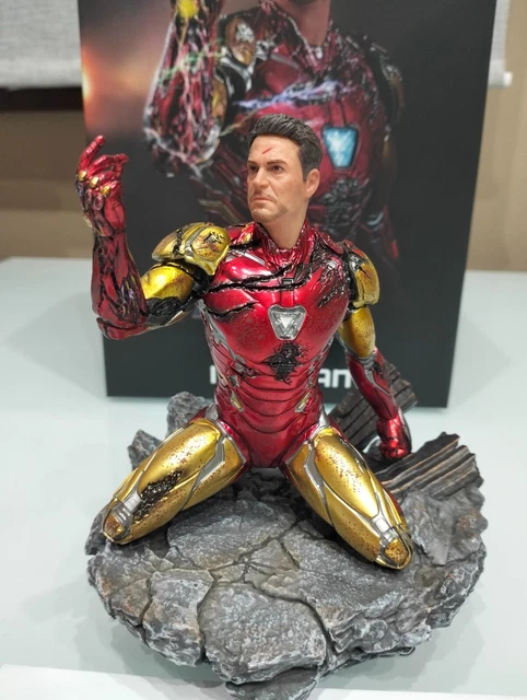 Iron Studios Figura Iron Man Endgame Figura Coleccionable Iron Man