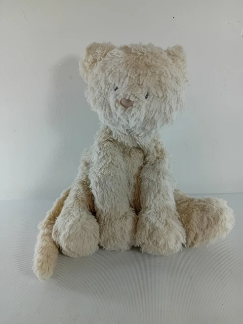 *RETIRED* JELLYCAT WHITE Pink Nosed Medium Fuddlewuddle Kitten Plush ...