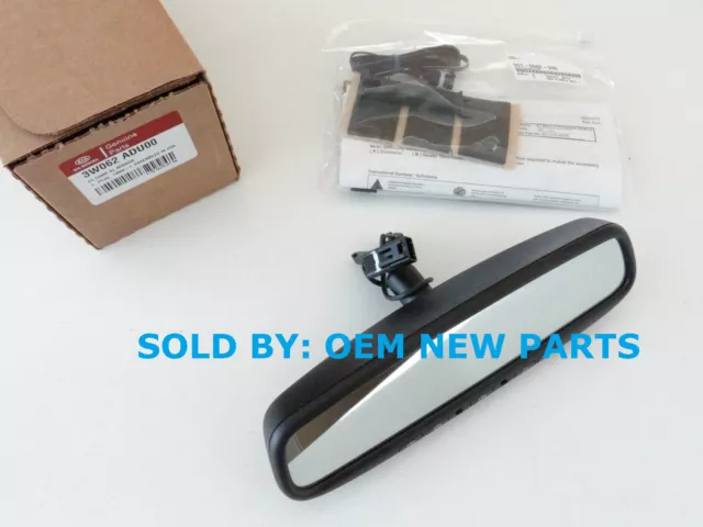 2011-2014 Kia Sportage Auto Dimming Posteriore Vista Specchio A Homelink Bussola