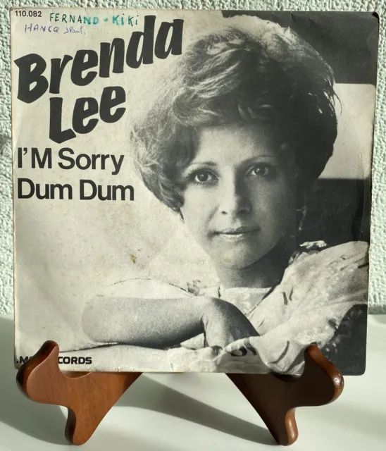 Vinyle 45T - Brenda Lee : I'm sorry / Dum dum