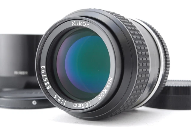 [Near Mint] Nikon Ai NIKKOR 105mm f/2.5 F Mount Portrait MF Lens #C818s510