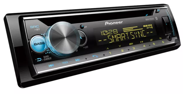 NEW Pioneer DEH-S5200BT Single 1 DIN CD MP3 Player Bluetooth MIXTRAX USB AUX