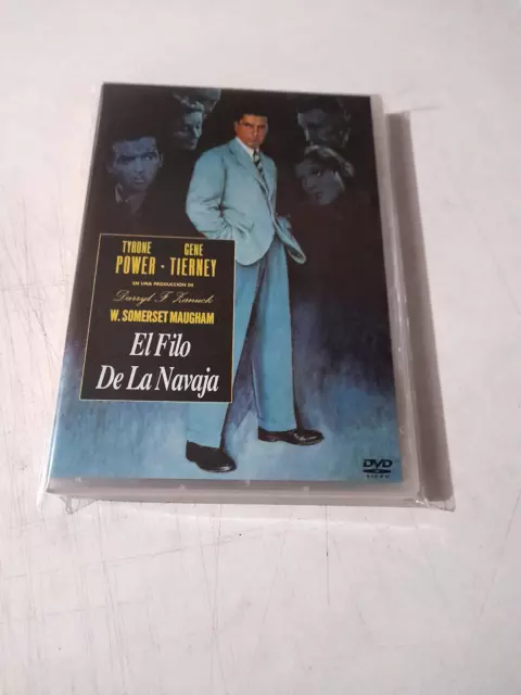 Dvd "El Filo De La Navaja" Como Nuevo Edmund Goulding Tyrone Power Gene Tierney