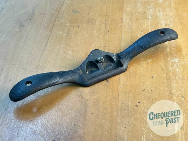 Vintage RECORD NO.051 Cast Iron Spokeshave Body Made in England Woodwork Tools
