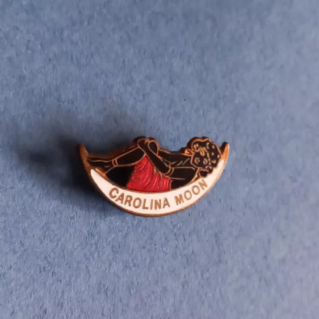 VINTAGE CAROLINA MOON song enamel badge 1940S h.w.miller