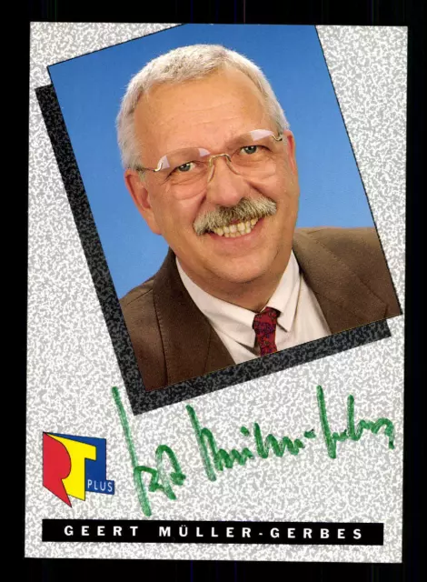 Geert Müller Gerbes RTL Autogrammkarte Original Signiert # BC 93761
