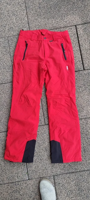ICEPEAK - UNISEX Skihose Gr.50 (L/XL) rot, superbequem & wie neu!