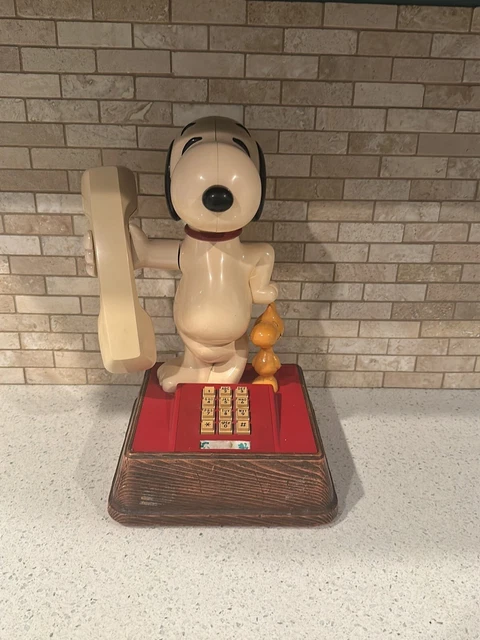 Teléfono Snoopy de colección bj