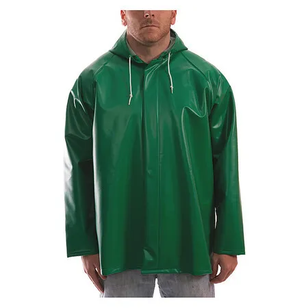 Tingley J41108 Safetyflex Flame Resistant Rain Jacket, Green, 2Xl