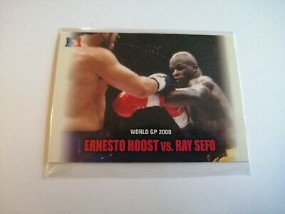 ERNESTO HOOST Vs SEFO K-1 2001 Trading Card UFC SEG MMA PRIDE RIZIN Topps Epoch
