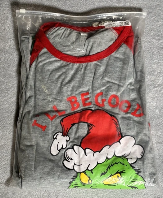 DR. SEUSS MEN’S XL The Grinch Who Stole Christmas 2 Piece Pajama Set ...