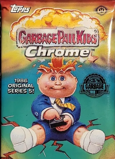 2022 Garbage Pail Kids, GPK Chrome 5 Pick a card.