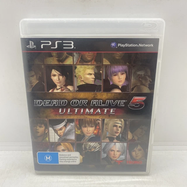 PS3 Dead Or Alive Ultimate 5 Sony PlayStation 3 Game With Manual RARE Free Post