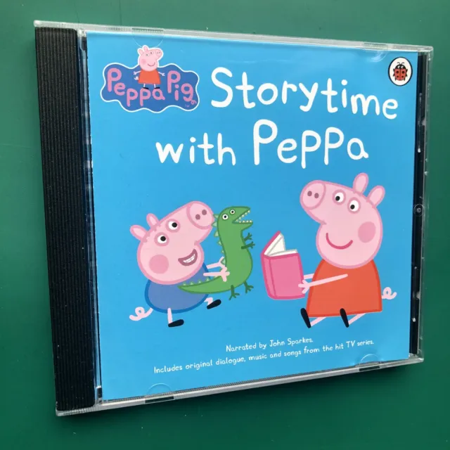 Peppa Pig STORYTIME WITH PEPPA Children's Audiobook TV Soundtrack CD Julian Nott