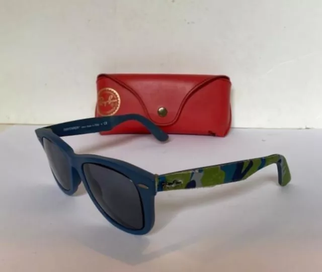 Ray Ban Originali Wayfarer Urban Camouflage Montatura Occhiali Da Sole 50 / 22