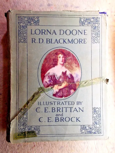 Lorna Doone by R.D. Blackmore. Illustrated by Brittan & Brock 1930 Boots h/back