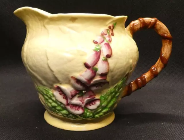 Carlton Ware Yellow Foxglove Jug