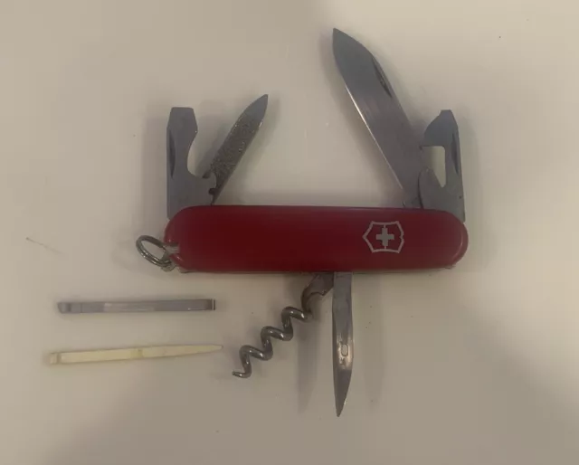 Used Victorinox Sportsman 84mm Swiss Army Knife TSA - Good Pre-Owned Condition