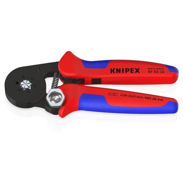 KNIPEX - 97 53 14 Tools - Crimping Pliers, Self-Adjusting (975314)