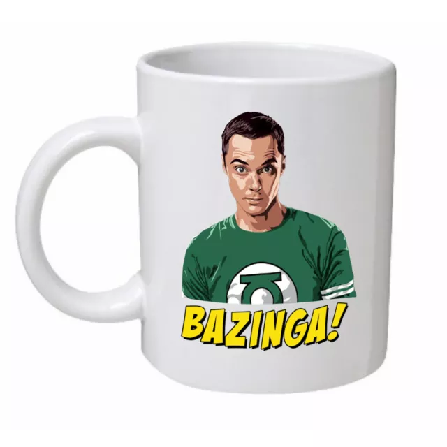 The Big Bang Theory Funny Sheldon Bazinga Mug TV Show Birthday Gift Present