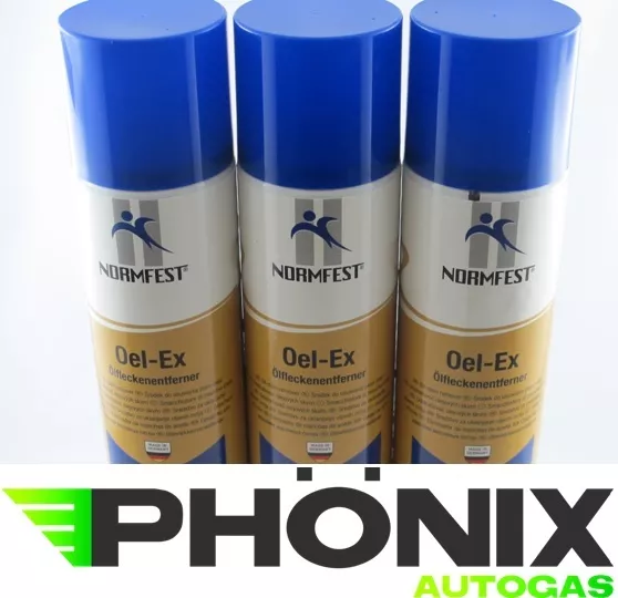 3xNormfest Oel-Ex Quita Manchas de Aceite Eliminador 400ml Bote Spray