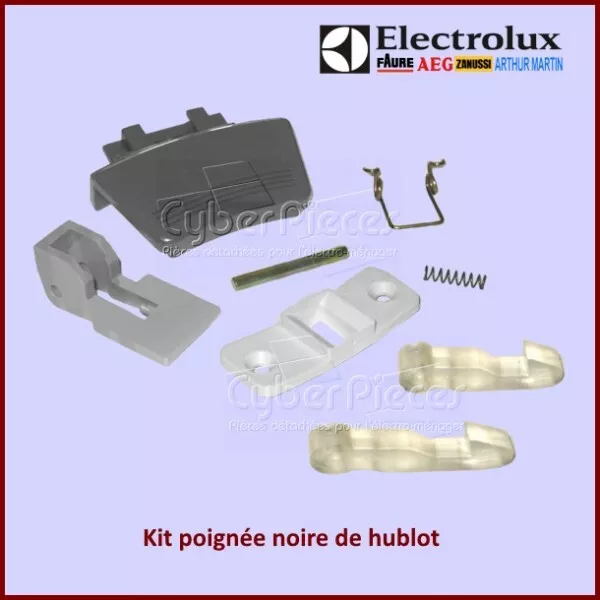 Kit poignée noire de hublot Electrolux 50098295004