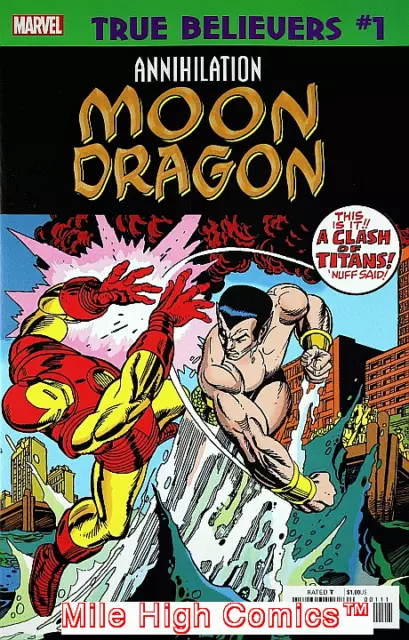 TRUE BELIEVERS: ANNIHILATION - MOONDRAGON (2019 Series) #1 Near Mint Comics Book