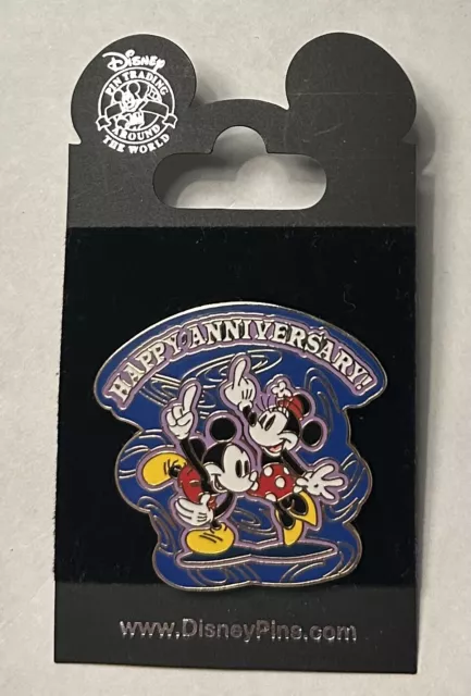 Disney - Happy Anniversary - Mickey & Minnie Mouse Pin