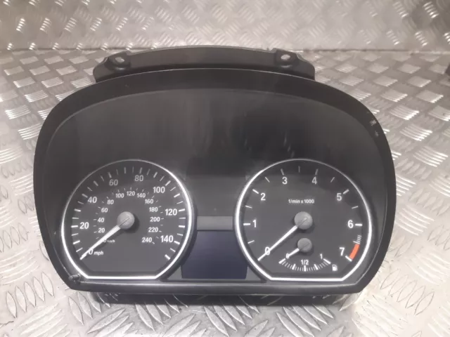 2008 BMW 1 SERIES E87 116i SPEEDOMETER INSTRUMENT CLUSTER 1024962 / 9187039