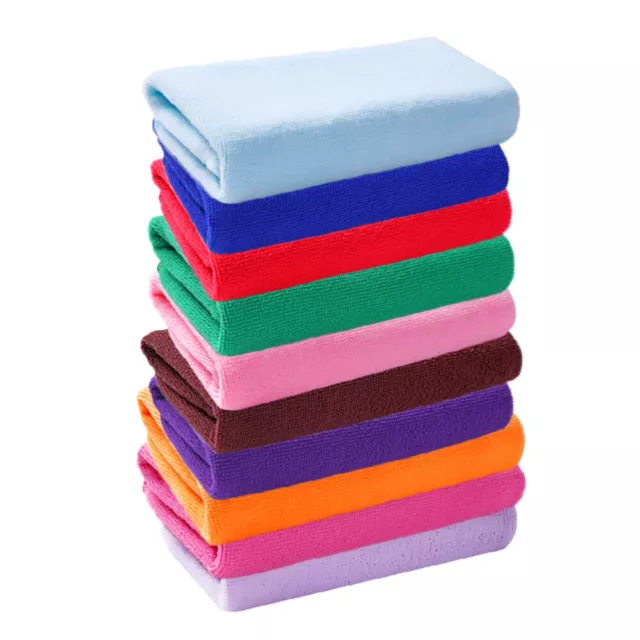 10 Pcs/pack Face Towels Washcloths Microfiber Hand Cleaning