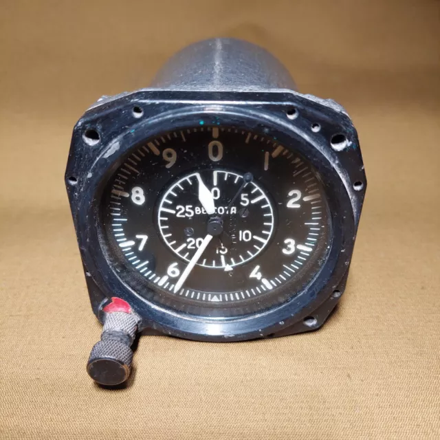 Vintage USSR Military Aircraft Altimeter