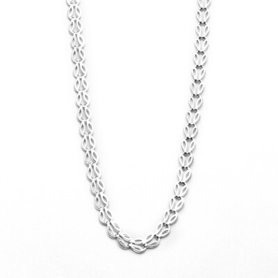 55.9cm & 3.3 MM Solide 950 Platine Beau Chaîne pour Homme Poids 24.1 Grammes 