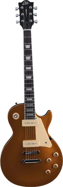 Guitare Electrique Type Lp Age Gold Sparkle P-90 Eko Vl480-Gtv