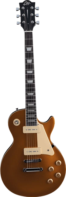 Guitare Electrique Type Lp Age Gold Sparkle P-90 Eko Vl480-Gtv