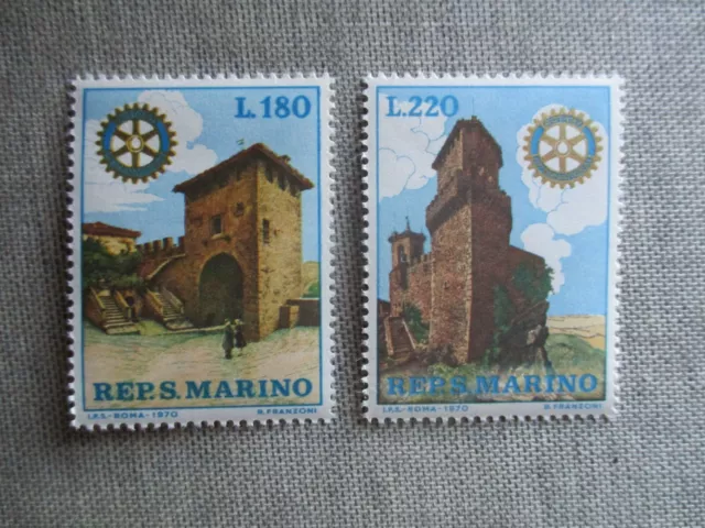 San Marino, Scott#731-732, MNH