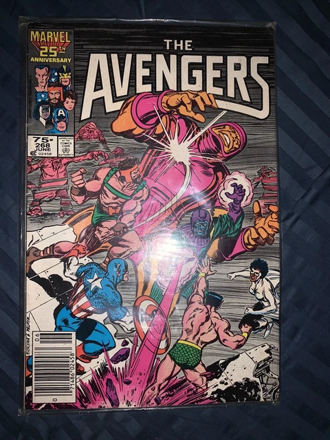 VINTAGE COMIC BOOK Marvel Comics The Avengers 1986 #268 Thor Hulk Iron Man