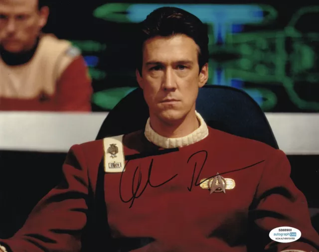 Alan Ruck “Star Trek Generations” AUTOGRAPH Signed John Harriman 10x8 Photo ACOA