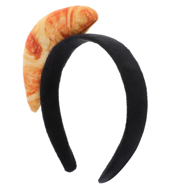 HAIR ACCESSORIES SIMULATION Food Headdress Croissant Headband £5.89