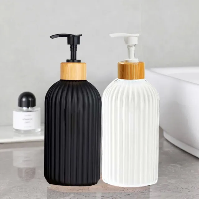 500ml Hand Pump Soap Dispenser Plastic Bottle Container For Bathroom Liquid Gel