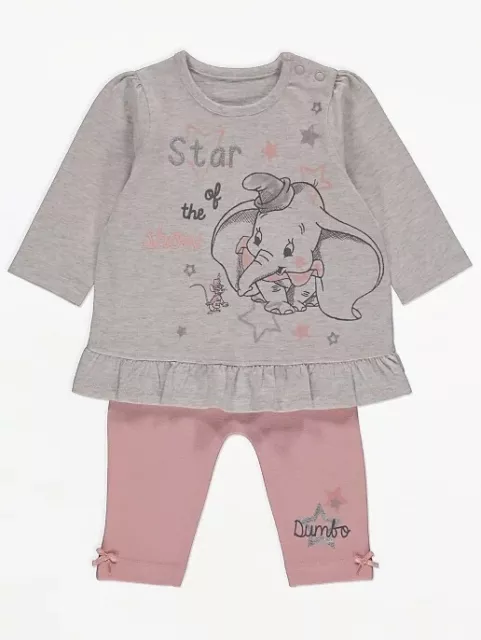 Disney Dumbo Outfit for Baby Girl.  Age 3-6m or 9-12m.  Brand New